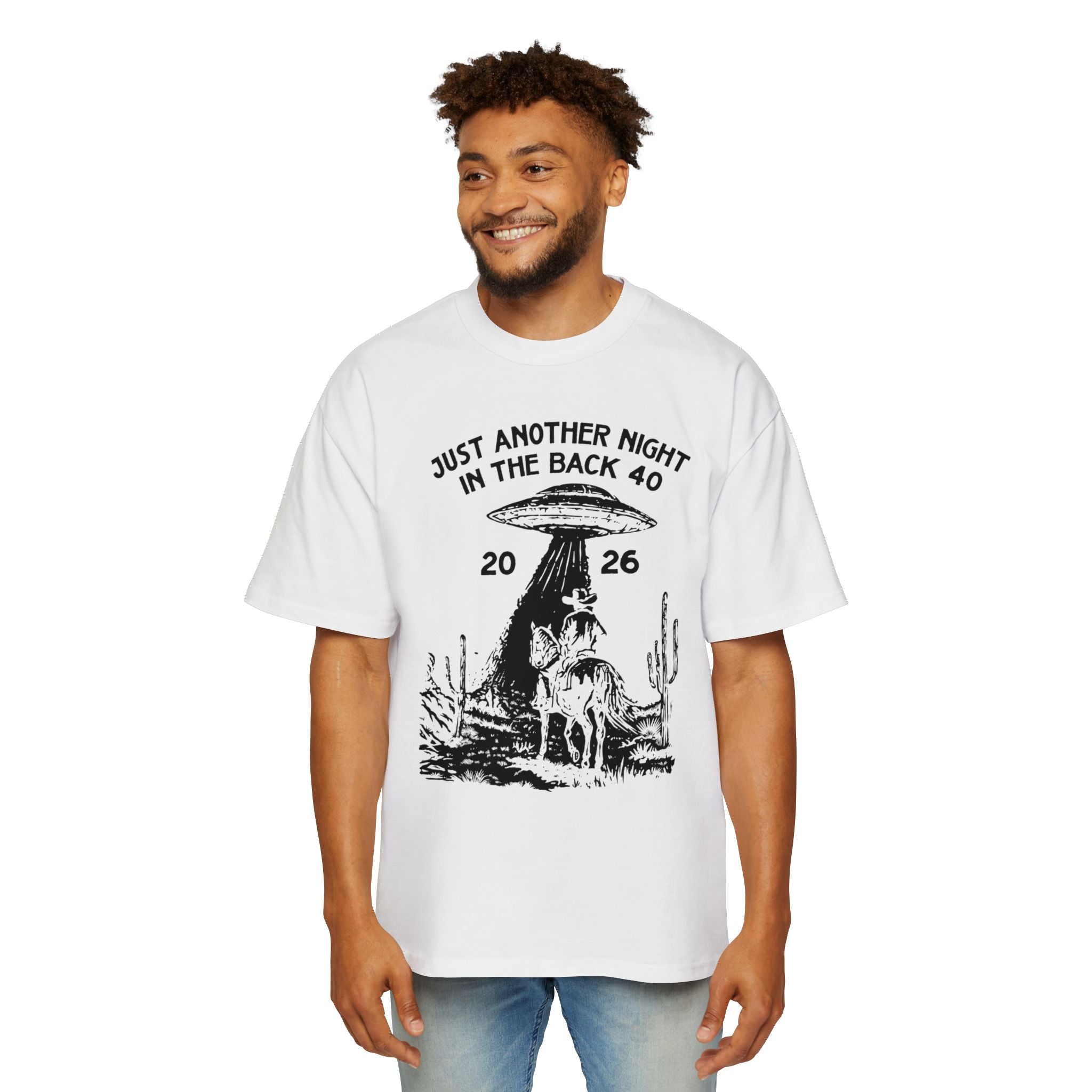 Men's Night in The Back 40 Tee