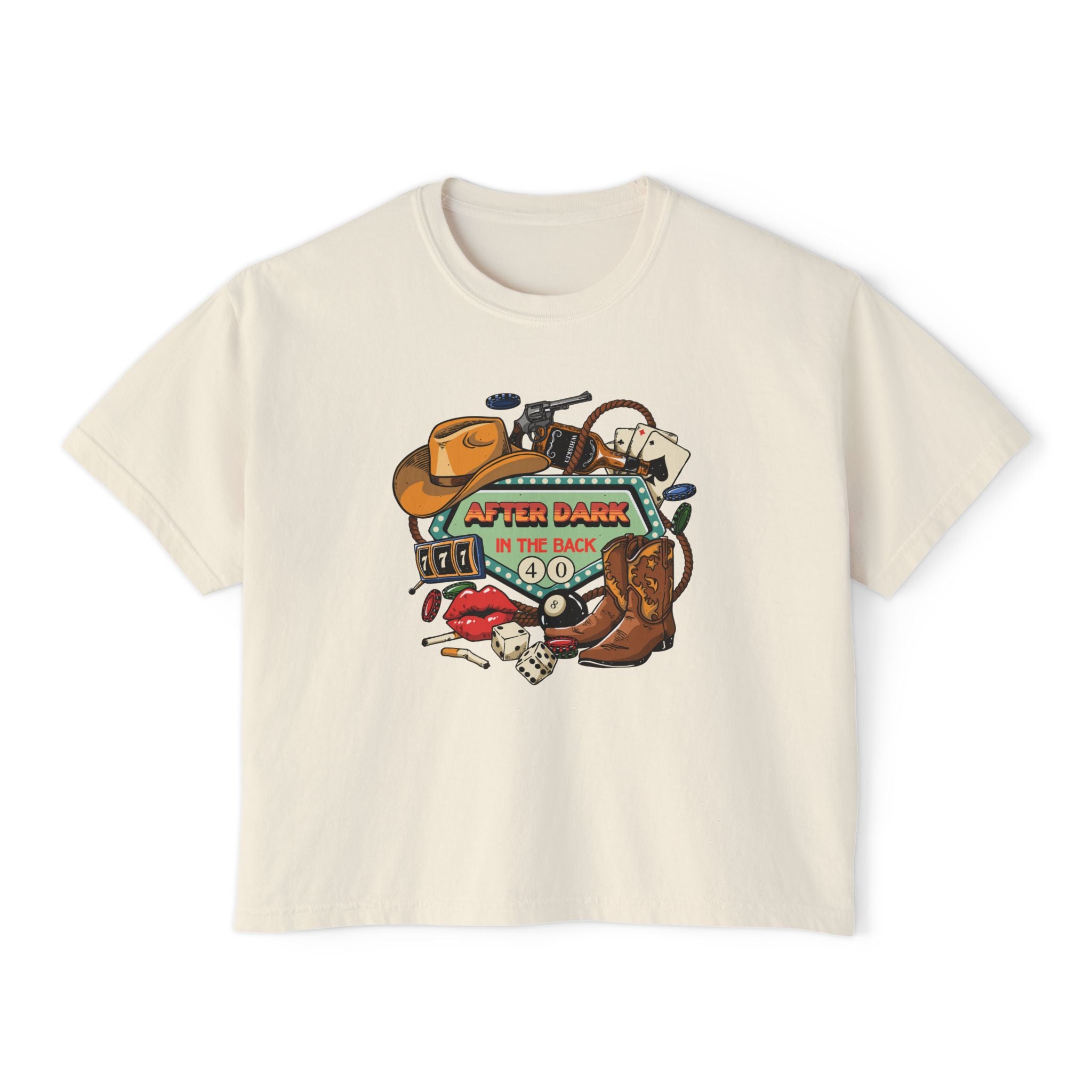 Women's After Dark in The Back 40 Tee