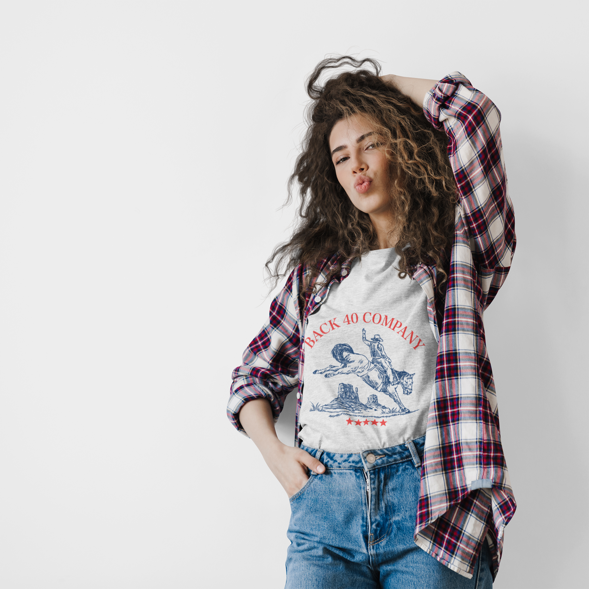 Women's Back 40 Company Staple Tee