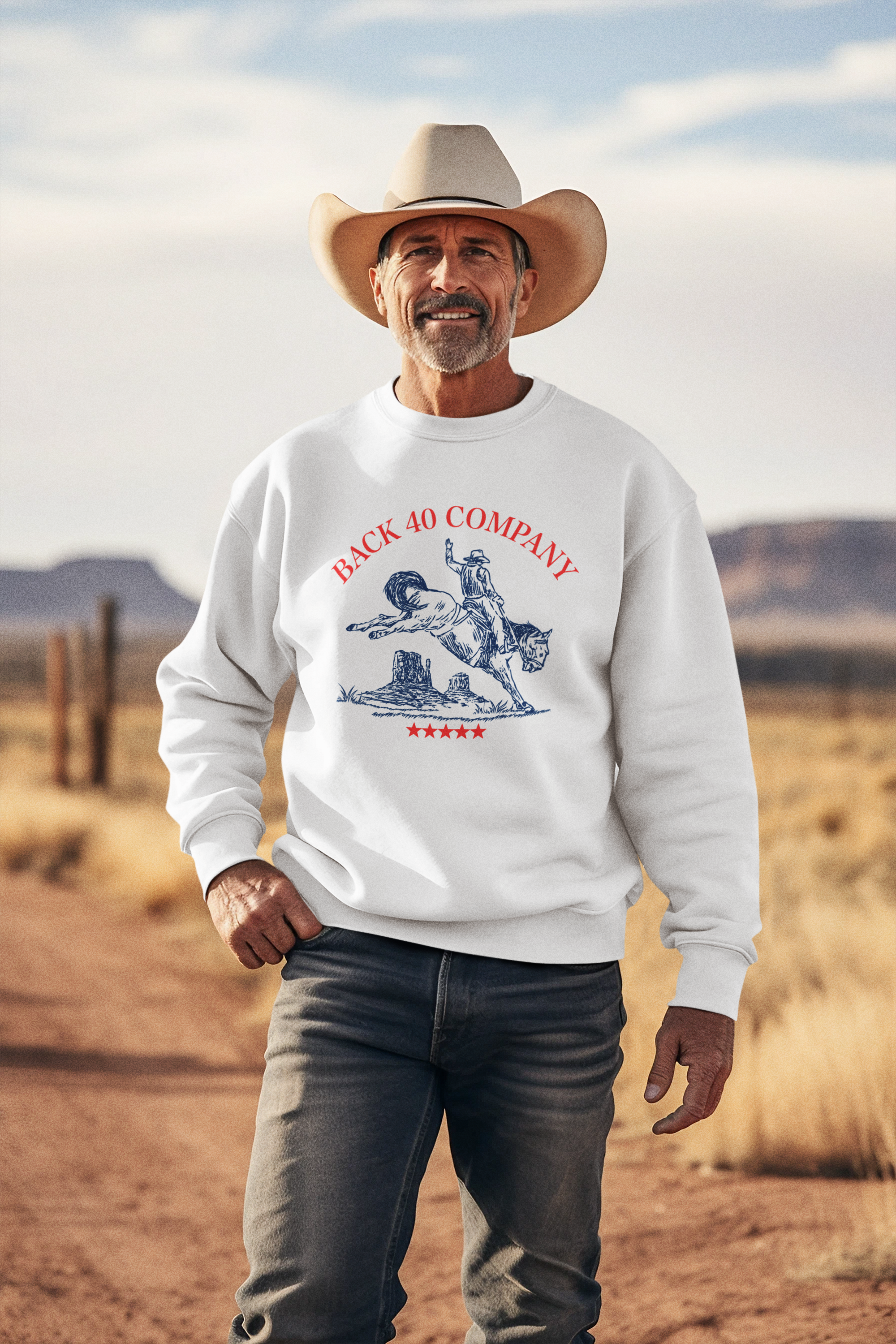 Men's Back 40 Company Staple Crewneck Sweater