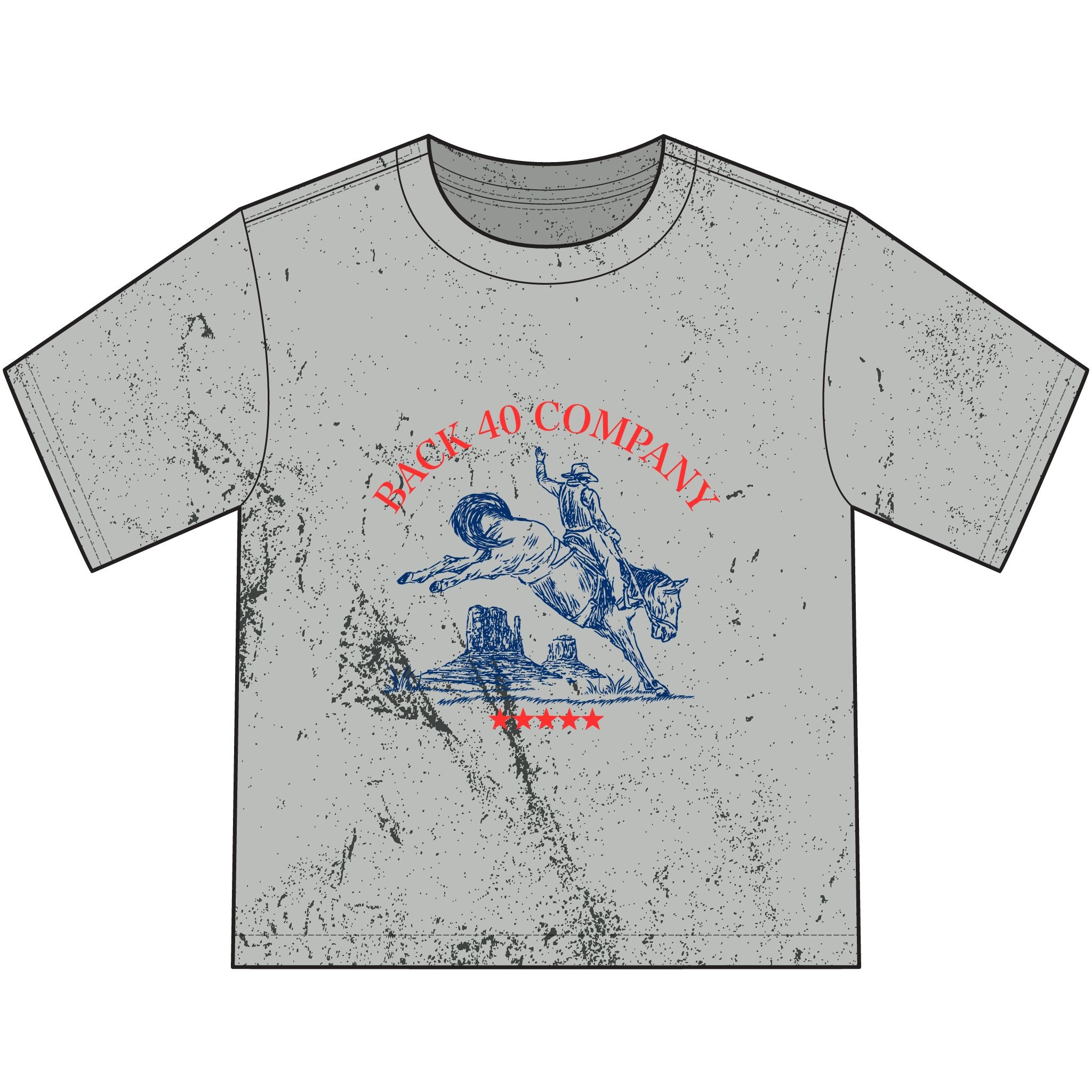 Kid's Back 40 Company Staple Tee