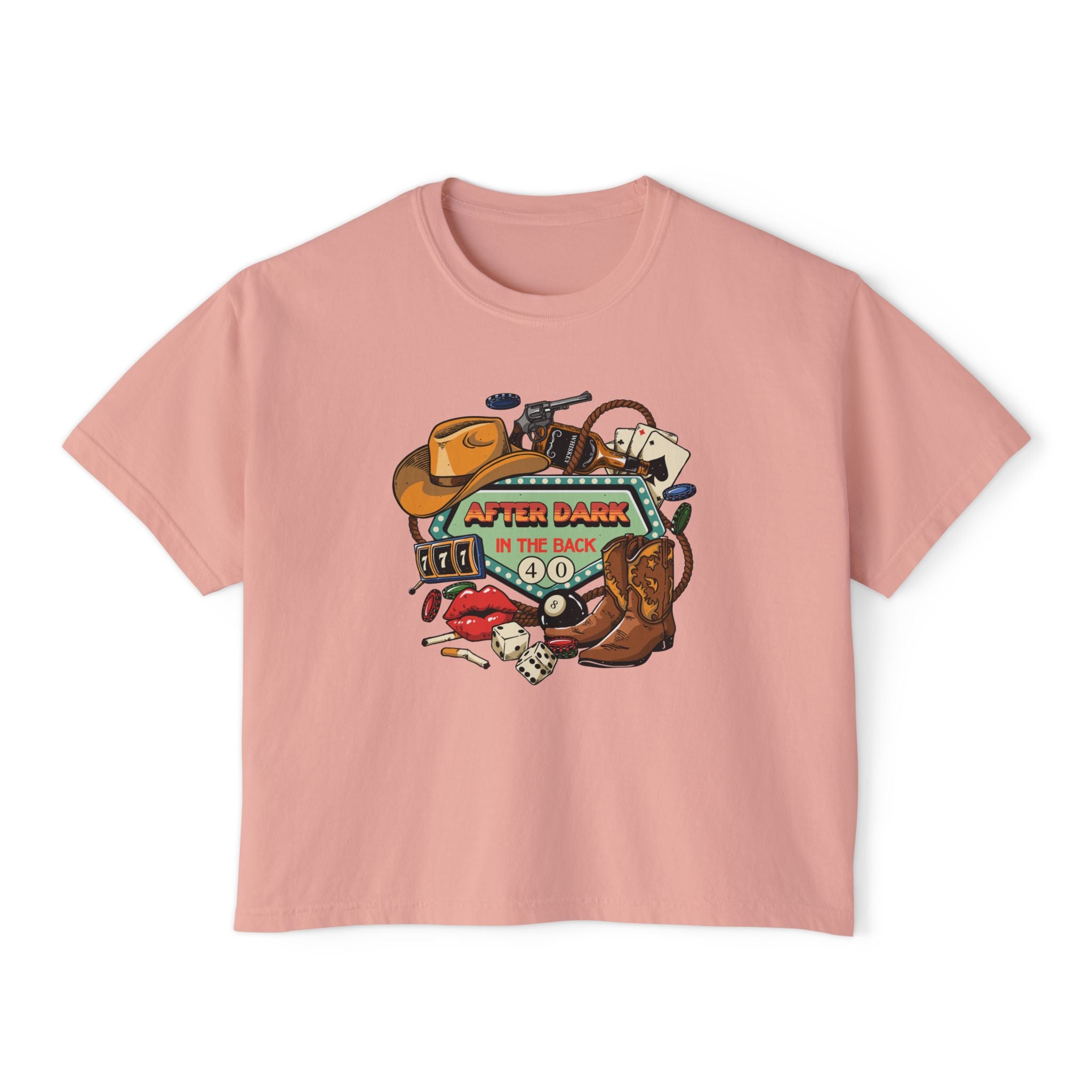 Women's After Dark in The Back 40 Tee